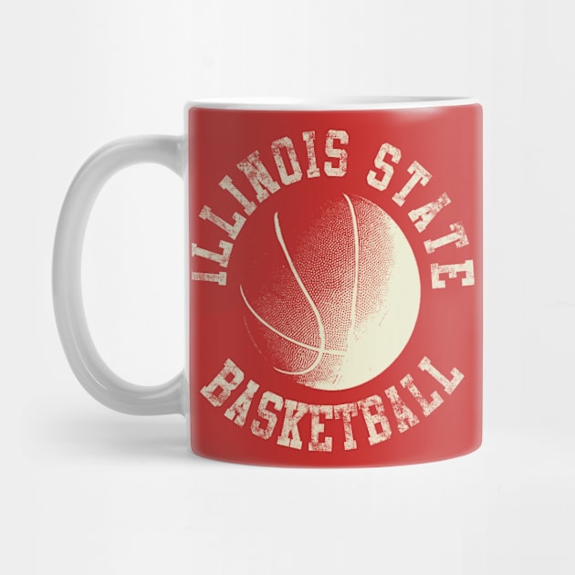 Vintage Illinois State Basketball by tropicalteesshop